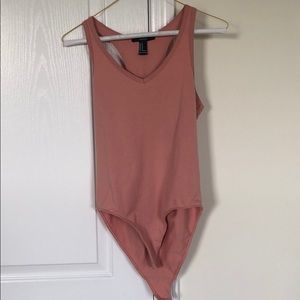 Racer back body suit